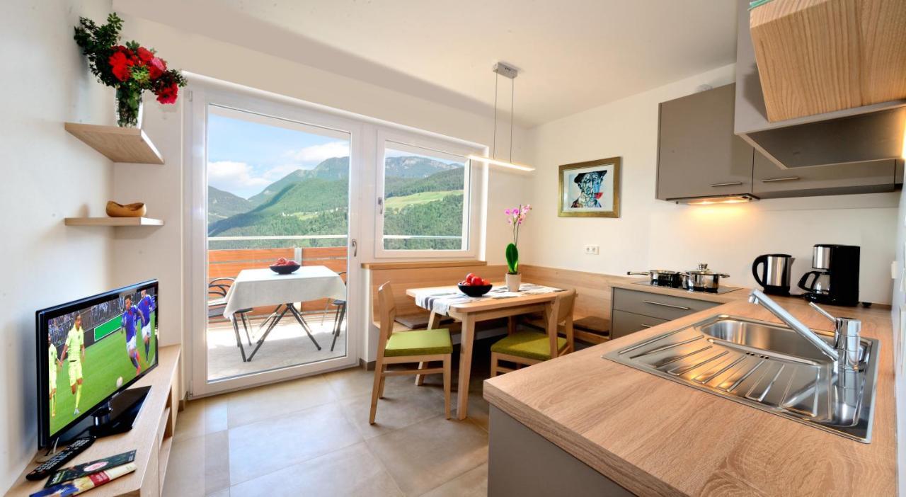 Haus Pferscher Barbiano  Bagian luar foto